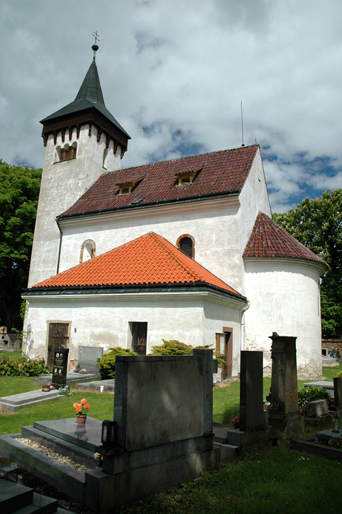 Skvrňov - kostel svatého Havla