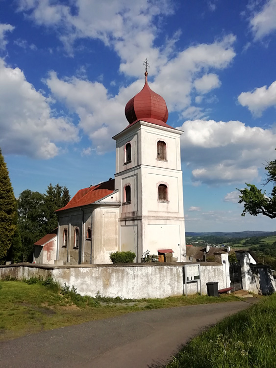 Kostelní Střimelice - kostel svatého Martina