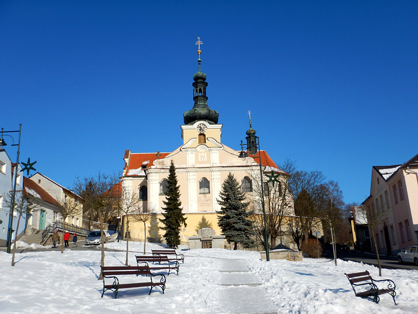 Mnichovice - kostel Narození Panny Marie