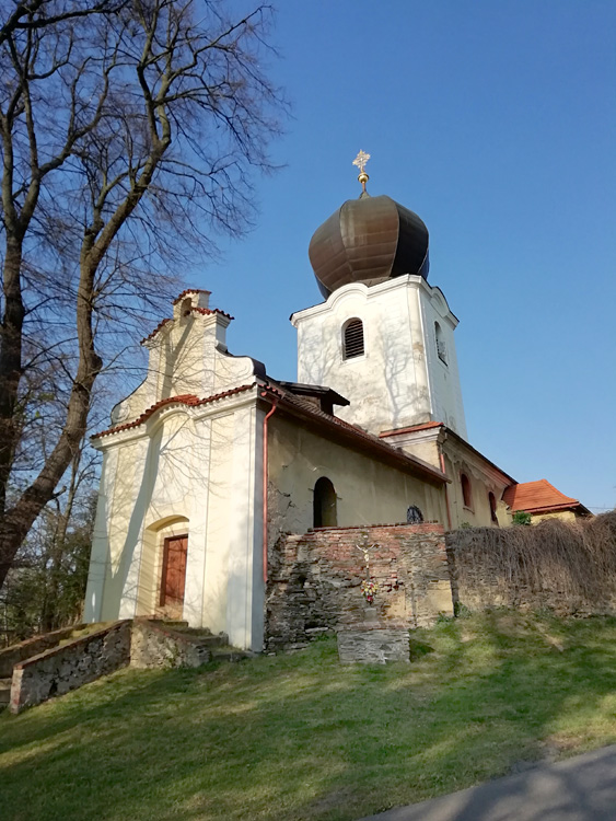 Popovičky - kostel svatého Bartoloměje