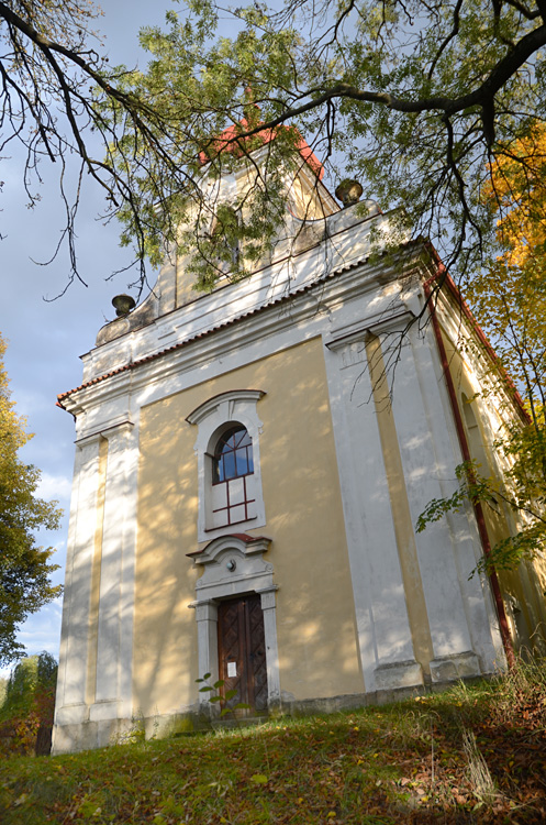 Škvorec - kostel svaté Anny