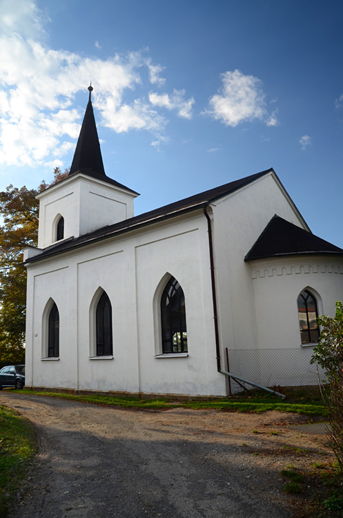 Škvorec - evangelický kostel