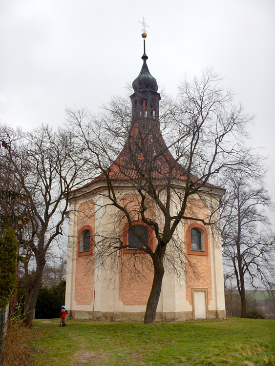 Malé Číčovice - kaple Nalezení svatého Kříže