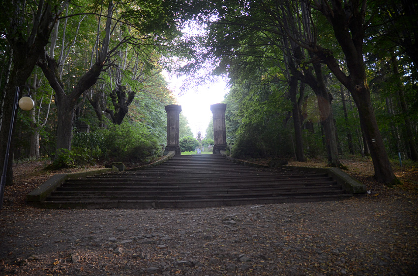Jiřetín pod Jedlovou - křížová cesta
