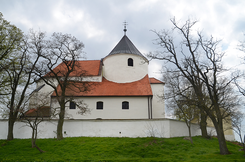 Častohostice - kostel svaté Barbory