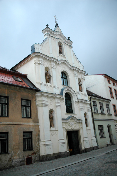 Jihlava - kostel Nanebevzetí Panny Marie