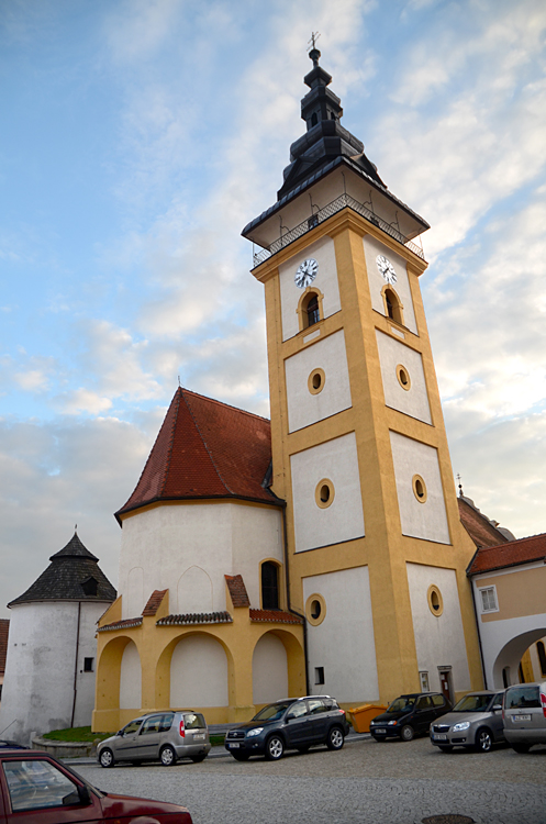 Moravské Budějovice - kostel svatého Jiljí