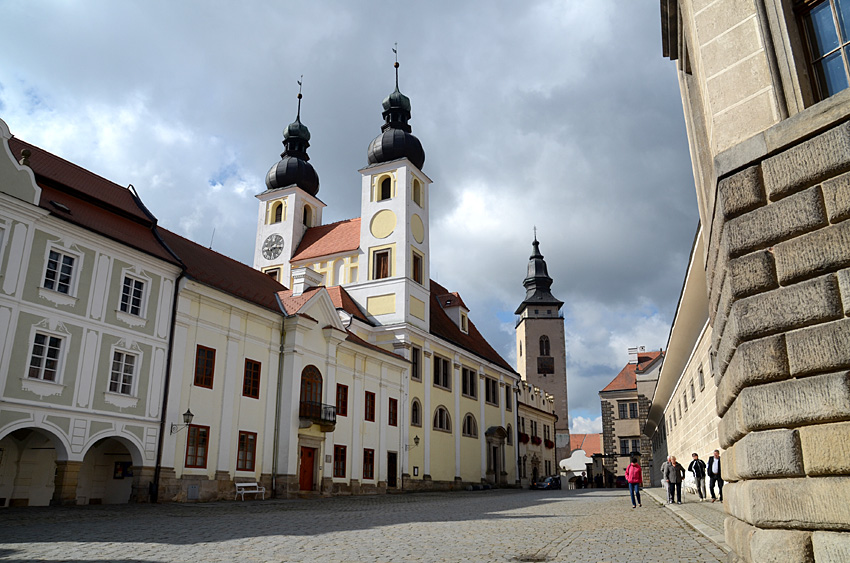 Telč - kostel Jména Ježíš