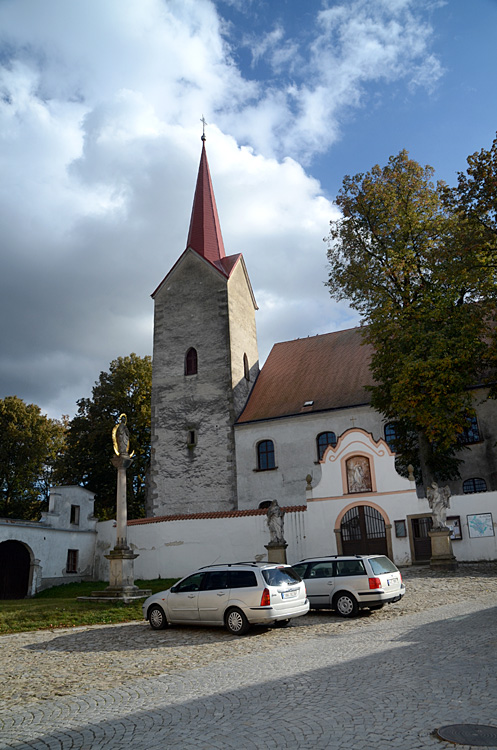 Telč - kostel Matky Boží