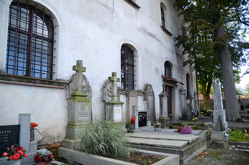 Telč - kostel Matky Boží