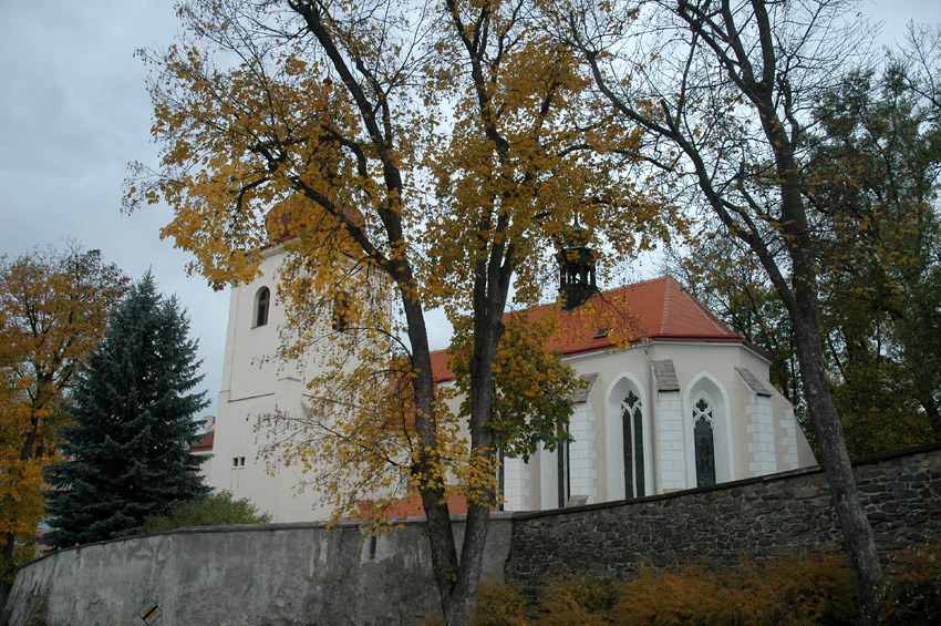 Třešť - kostel svatého Martina