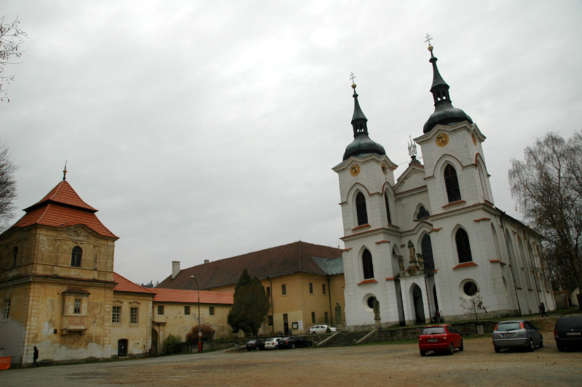 Želivský klášter - kostel Narození Panny Marie