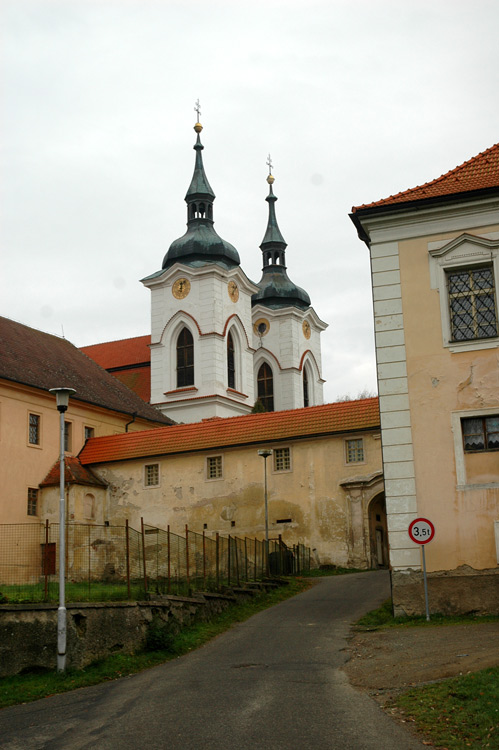 Želivský klášter - kostel Narození Panny Marie