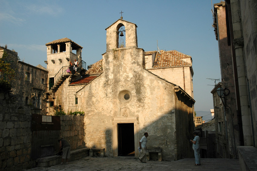 Korčula - kostel svatého Petra