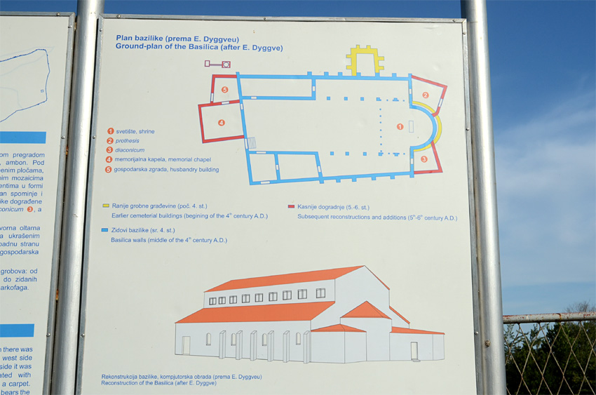 Salona - bazilika Pěti mučedníků