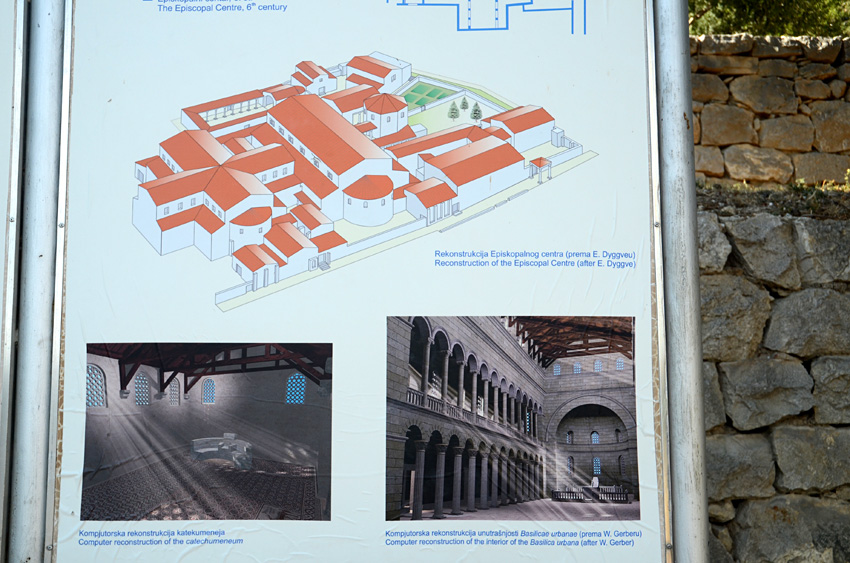 Salona - městská bazilika