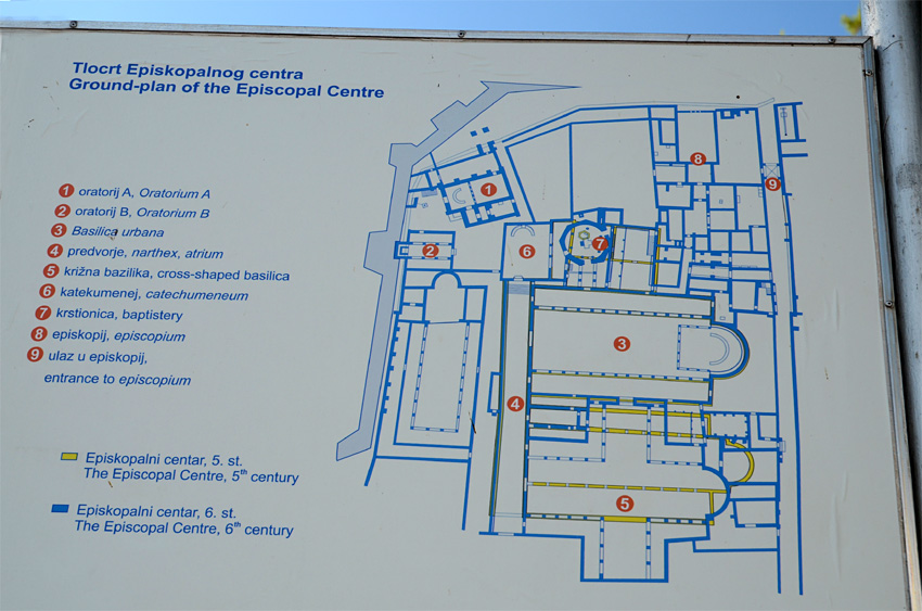 Salona - městská bazilika