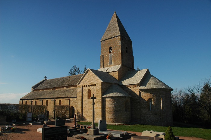 Brancion - L'eglise Saint-Pierre