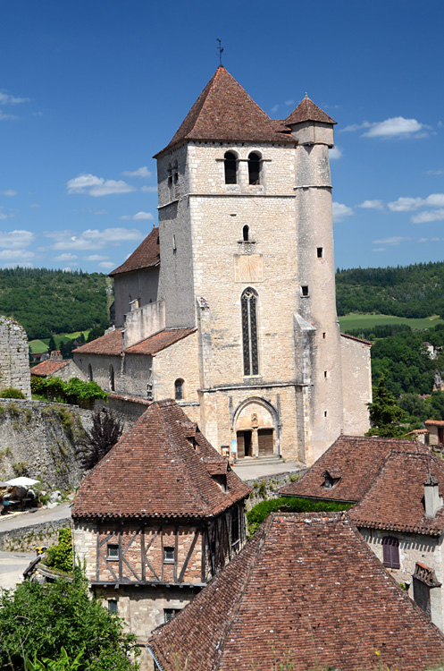 Saint-Cirq-Lapopie - glise Saint-Cirq-et-Sainte-Juliette