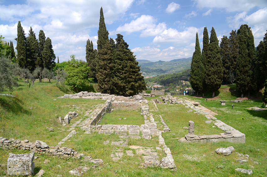 Fiesole - Etrusko-římský chrám