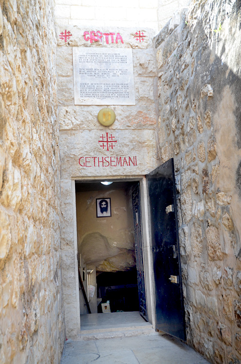 Jeruzalm - Getsemansk jeskyn