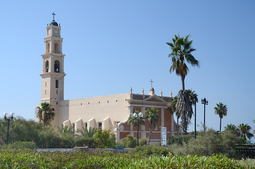 Jaffa - kostel svatho Petra