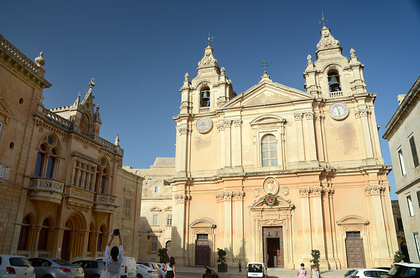 Mdina - katedrála svatého Pavla