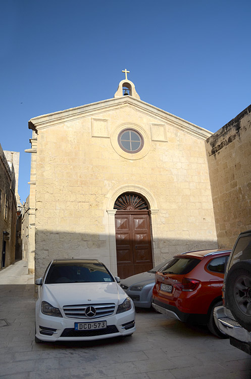 Mdina - kaple svatého Mikuláše