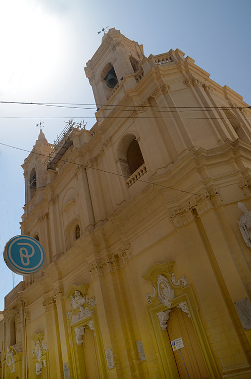 Valletta - kostel svatého Augustina