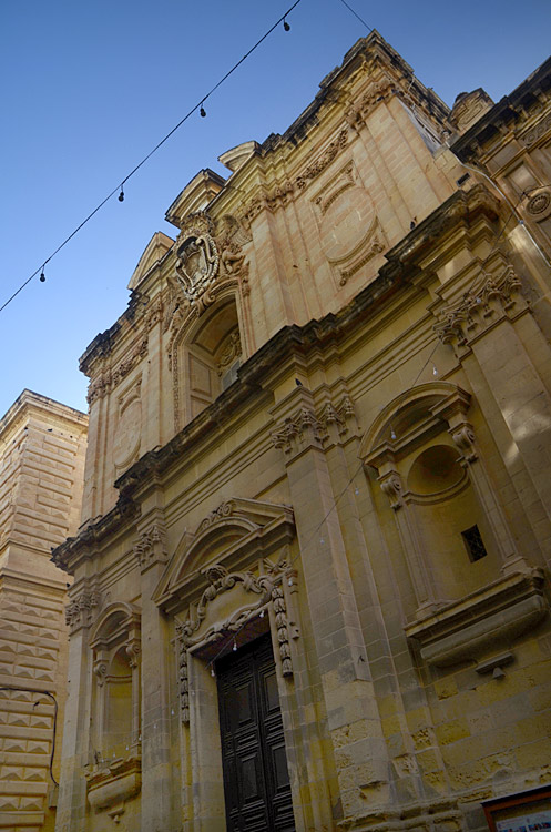 Valletta - kostel svatého Jakuba