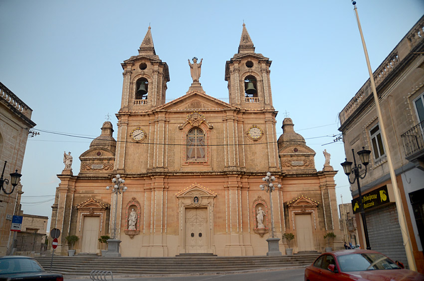 Zurrieq - kostel svaté Kateřiny Alexandrijské