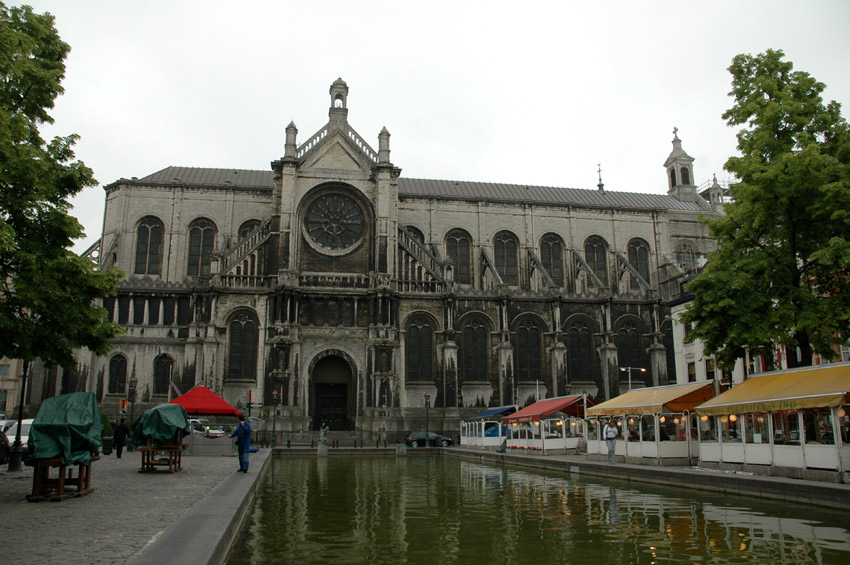 Brusel - église Ste-Catherine