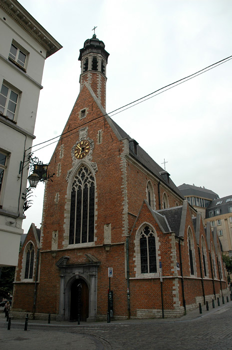 Brusel - chapelle de la Madeleine