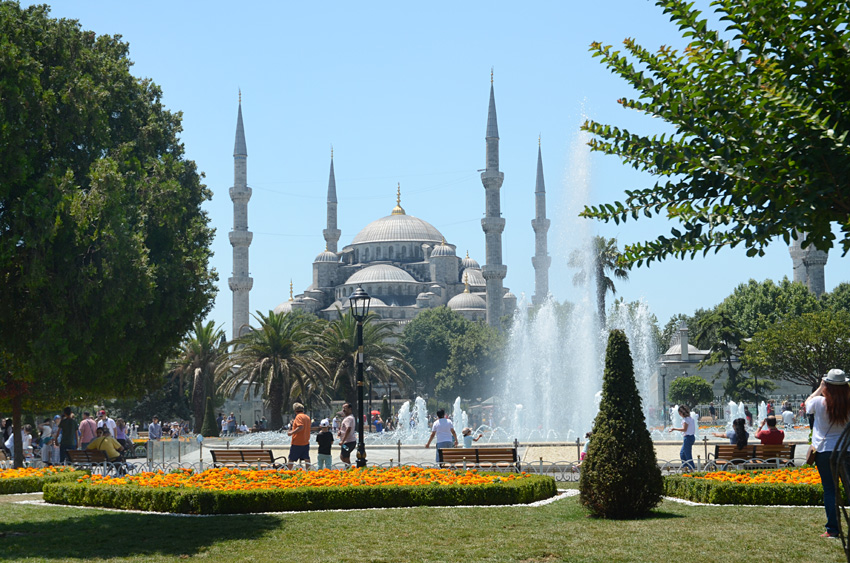 Istanbul - mešita sultána Ahmeda