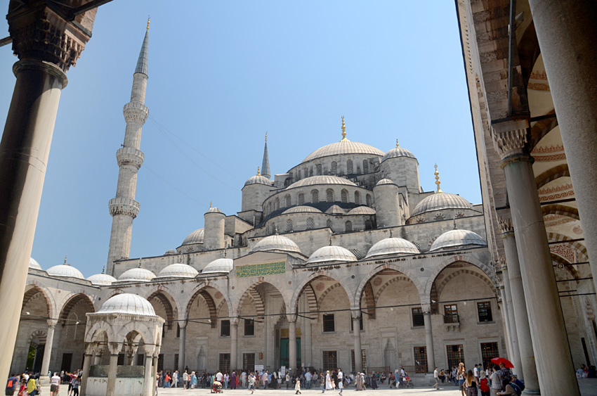 Istanbul - mešita sultána Ahmeda