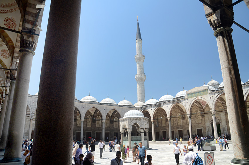 Istanbul - mešita sultána Ahmeda