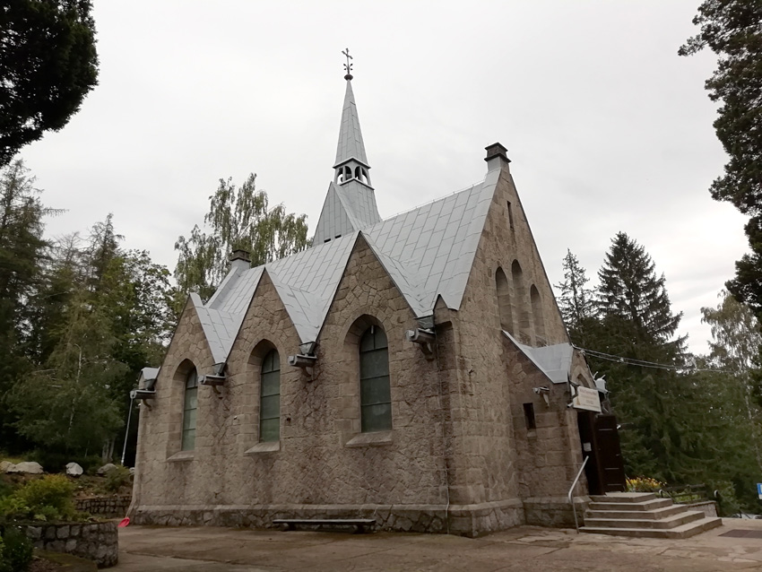 Szklarska Poreba - kostel svatého Maxmiliána Marie Kolbe