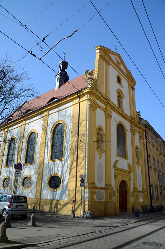 Wroclaw - kostel svatého Cyrila a Metoděje