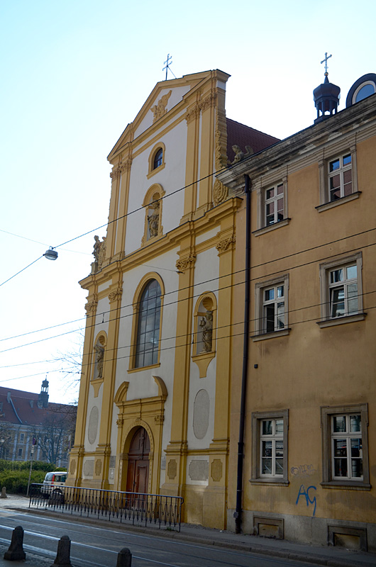 Wroclaw - kostel svatého Cyrila a Metoděje