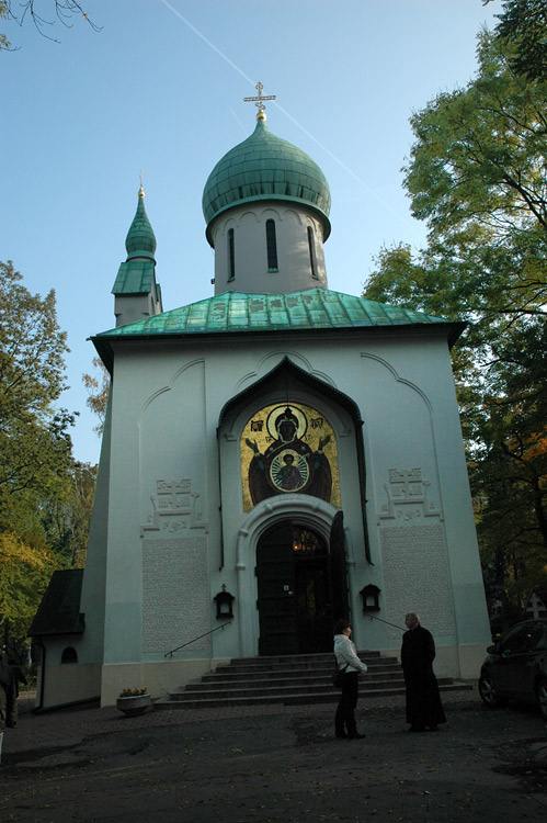 Kostelík Uspenskij chram - Žižkov