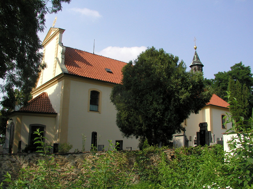 Kostel Nanebevzetí Panny Marie - Modřany