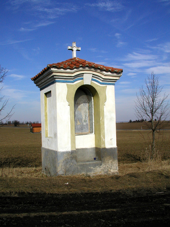 Výklenková kaple v Třeboradicích