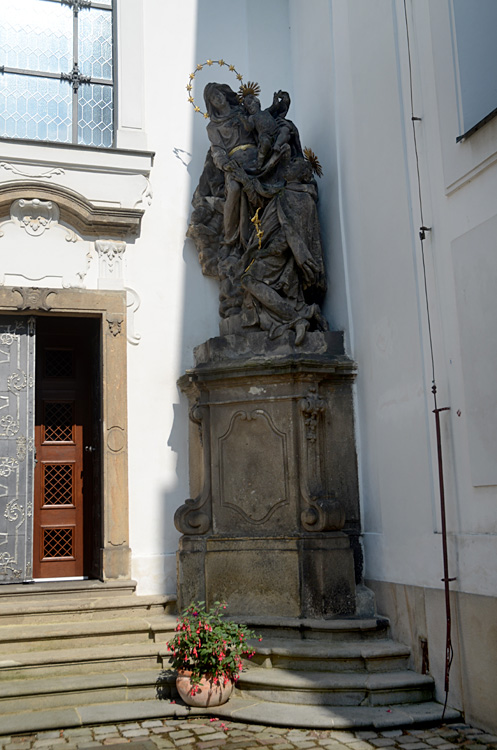 Socha Zjevení blahoslaveného Heřmana