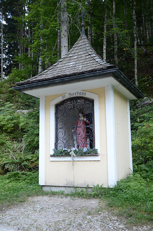 Hallstatt - kaple svaté Barbory