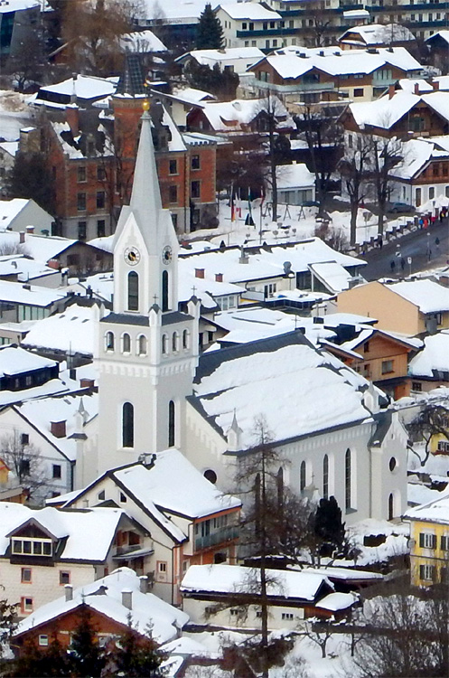 Schladming - kostel svatého Petra a Pavla