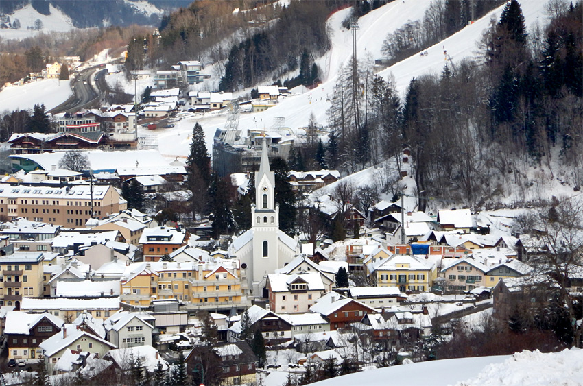 Schladming - kostel svatého Petra a Pavla