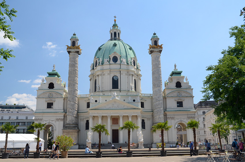 Vídeň - Karlskirche