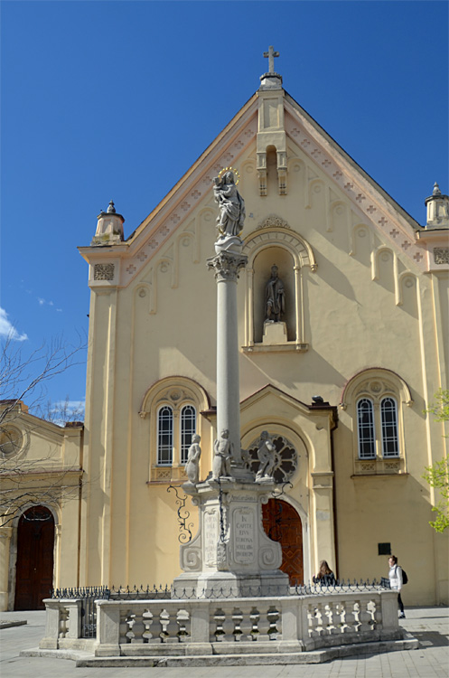 Bratislava - Mariánský morový sloup na Župnom náměstí