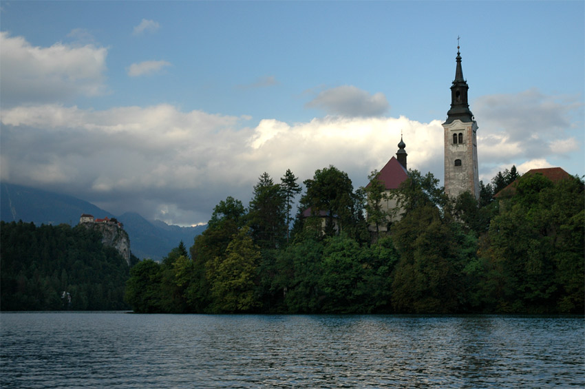 Bled - kostel Nanebevzetí Panny Marie