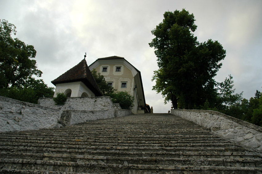 Bled - kostel Nanebevzetí Panny Marie